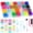multicolor, variant on 28 Colors Rubber Bands for Hairs with 8 Styling Tools, 1500 Pcs Hair Elastics Baby Toddler Small Hair Ties for Girls Hairs Accessories for Women