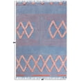thumbnail image 3 of Casavani Indian Hand Woven Living Room Carpet,Blue 5x8 Ft, 3 of 6
