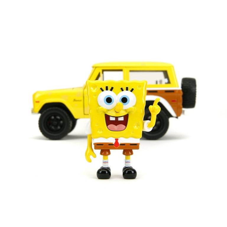 JADA 　スポンジ・ボブ　 SquarePants Ford Bronco Amazon.com: Jada Toys – Hollywood Rides 1:24 Scale Die-Cast