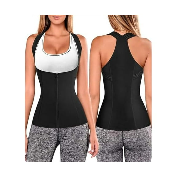 Women Back Braces Posture Corrector Waist Trainer Vests Tummy Control Body Shapers for Spinal Neck Shoulder and Upper Back Support (3XL, Black)