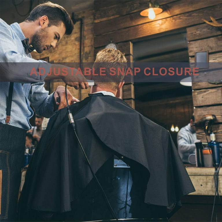  Soft Cloth Hair Cutting Barber Cape Salon Gown Bib