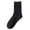 Dark Gray, variant on UJNDER Men's Classic Ribbed Crew Socks Casual Comfort Socks Solid Color for Everyday Wear Green