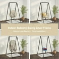 thumbnail image 1 of TidBay A-shaped Strong Load Bearing Anti-deformed Hammock Chair Stand Swing Seat Metal Support Rack, 1 of 7