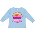 thumbnail image 3 of Inktastic Summer Enjoy the Sunshine Panama City Florida in Pink Boys or Girls Long Sleeve Toddler T-Shirt, 3 of 5