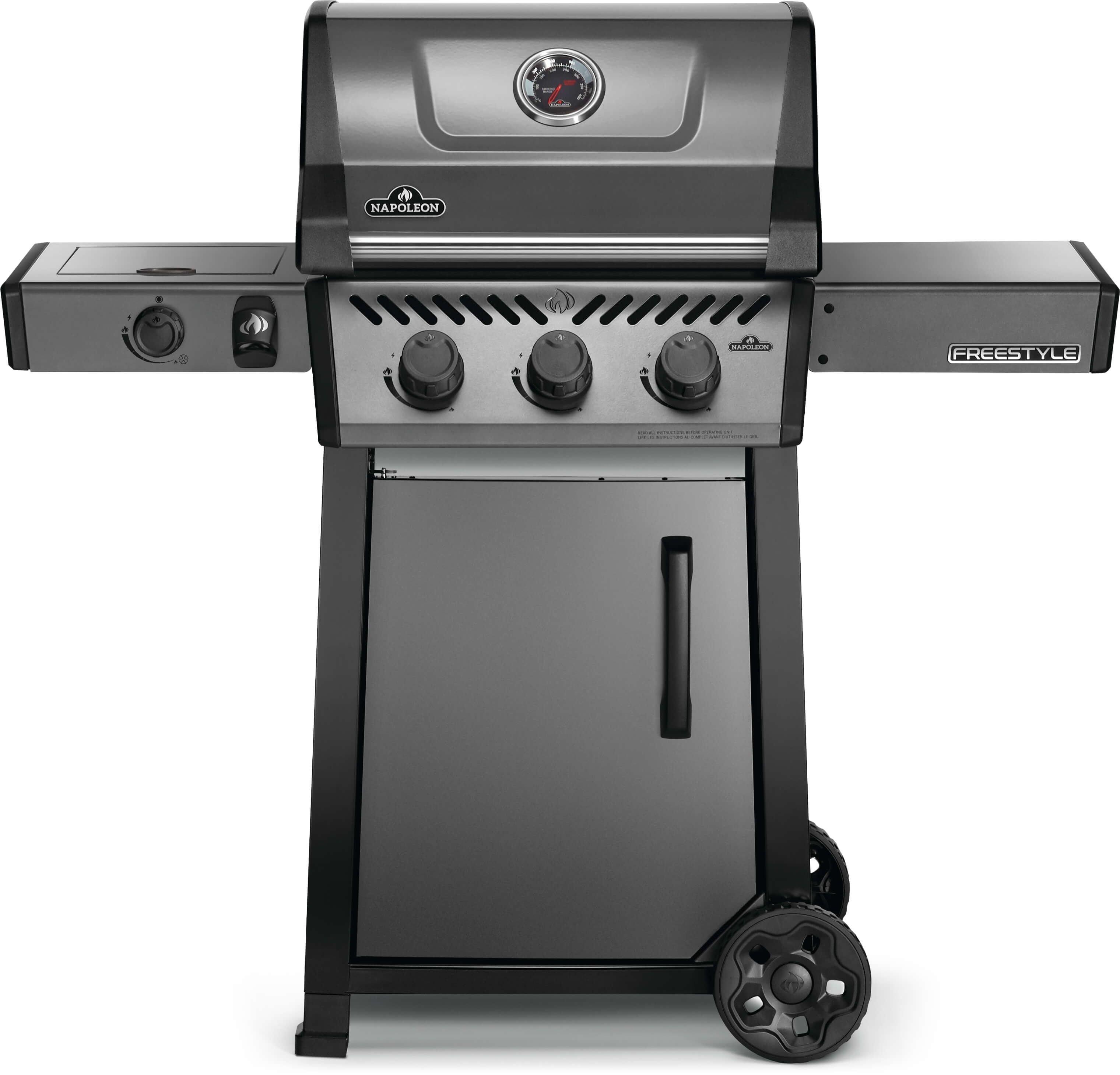 Napoleon Freestyle 365 Propane Gas BBQ Grill with Range Side Burner ...