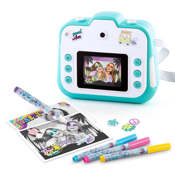 Canal Toys Photo Creator Instant Print Camera – Photo, Selfie and Video – Thermal Paper for 250 Photos – LCD Screen