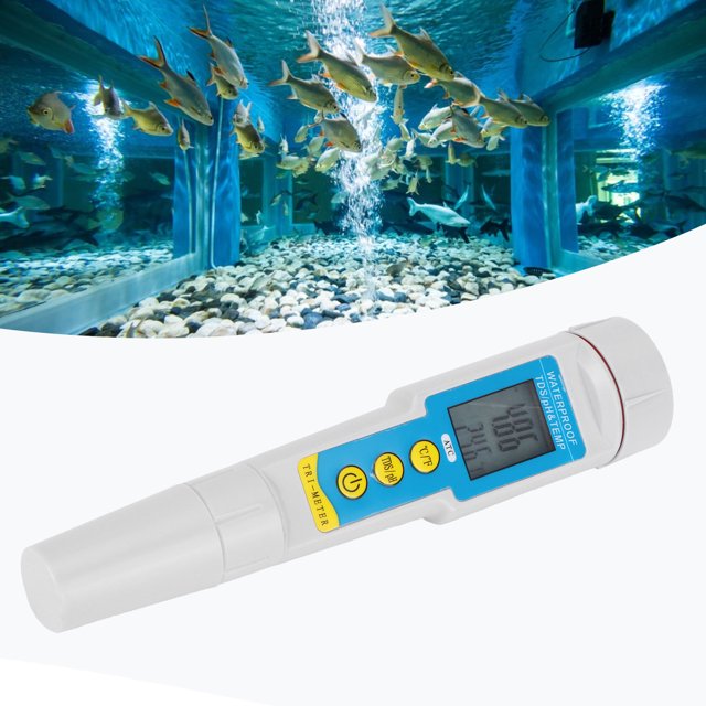 Water Quality Tester, Large And Clear Lcd Water Quality Detector With Backlight For Water Sources Aquarium Hydroponics For Hot Springs Swimming Pools