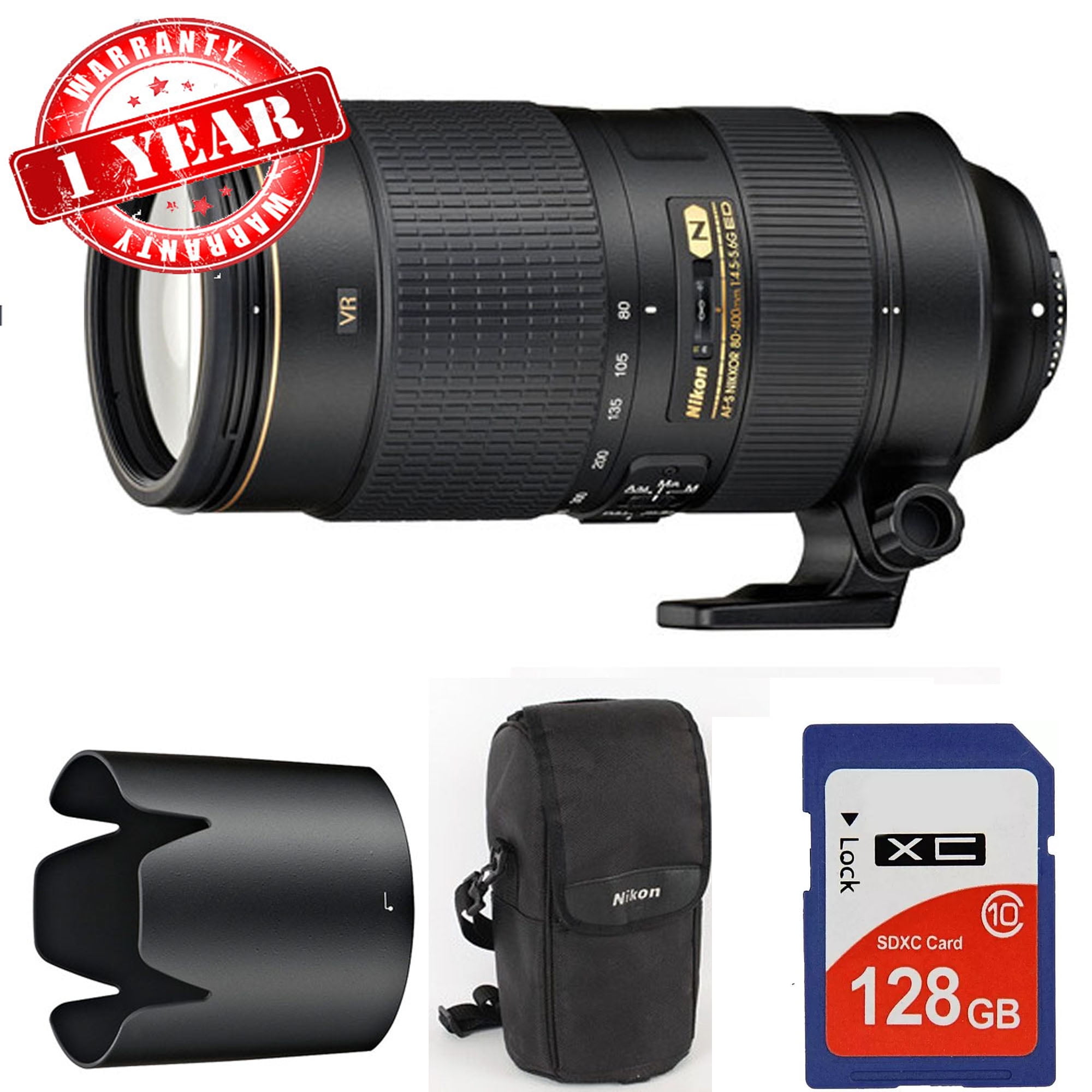 Nikon Af S Nikkor 80 400mm F 4 5 5 6g Ed Vr Lens W 128gb Memory Card Walmart Com Walmart Com Nikon Af S Nikkor 80 400mm F 4 5 5 6g Ed Vr Lens W 128gb Memory Card Walmart Com Walmart Com