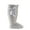 Z1-Grey127, variant on Toddler Girls Pom Pom Bow Knee High Socks Ribbed Knit Soft Cotton Warm Casual Dress Socks