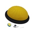 thumbnail image 3 of QualitChoice Balance Ball Full Body Building with Ball Pump Exercise Yellow Balance Training Air, 3 of 6
