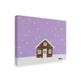 thumbnail image 2 of Trademark Fine Art 'Home for the Holidays Cabin' Canvas Art by Brian Nash, 2 of 3