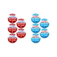 thumbnail image 2 of 10 Pack - Ask Me I Can Help You Register to Vote! Pinback Button Badges - 3 Inch, 2 of 2