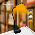thumbnail image 4 of Rechargeable Clip-On Book Light with Flexible Gooseneck, Eye Protection LED Reading Lamp, Adjustable Brightness and Color, USB Powered for Reading, Studying, and Desk Use, 4 of 5