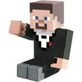 thumbnail image 4 of Minecraft Dungeons Large 11 Inch Articulated Action Figure | Tuxedo Steve, 4 of 4