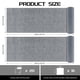 thumbnail image 2 of Unidades de alfombrillas rascadoras para gatos de 100 x 40 cm, protector de muebles para sofás rascadores para gatos, almohadillas rascadoras autoadhesivas recortables para gatos, rascador par, 2 of 7