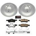 thumbnail image 2 of PowerStop Rear Geomet Coated Brake Rotor and Pad Kit Fits: MINI COOPER Select Models CRK5726, 2 of 4