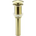 thumbnail image 1 of Gold Basin Faucet Sink Drain Stopper Without Overflow, Pop Up Basin Basin, 1 of 5