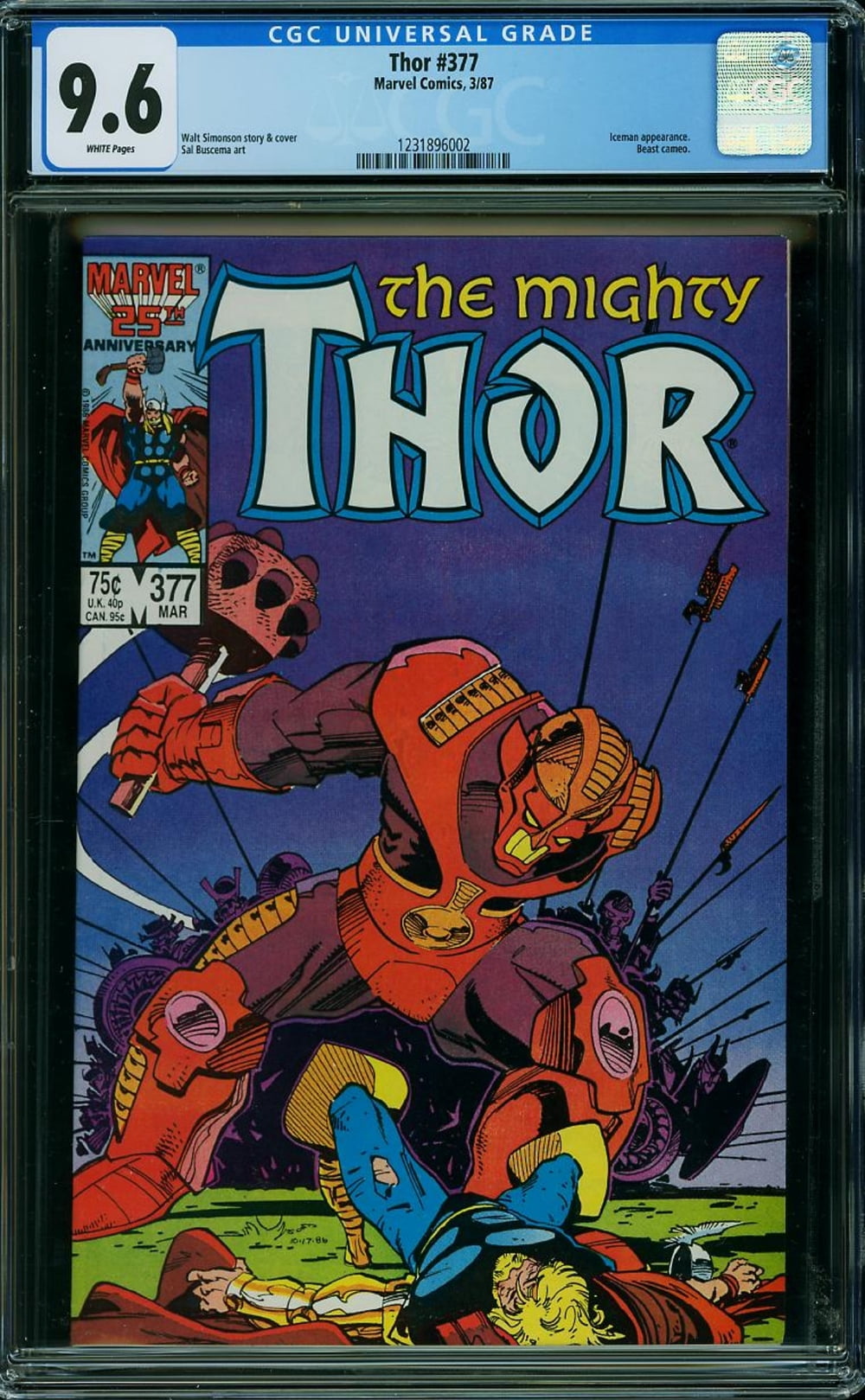 Cover of Thor #377