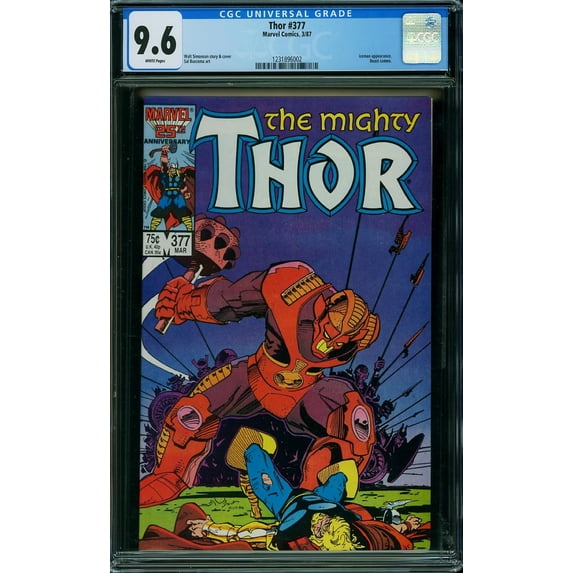 Thor #377 - CGC 9.6 Comic Book