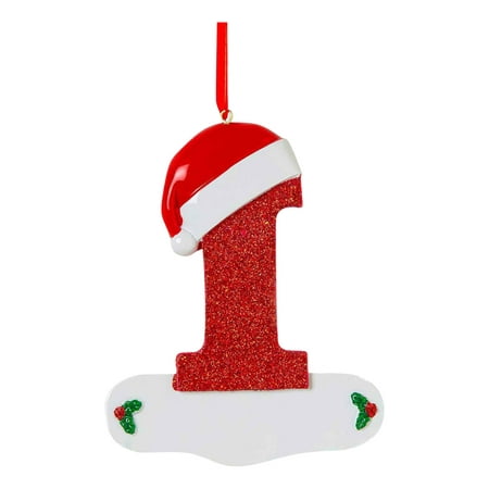 

Home Savings Clearance! ZCFZJW Christmas Little Red Hat Letter Pendant DIY Writable Name 26 Letter Pendant