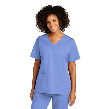 

Wonderwink Women S Workflex Mock Wrap Top