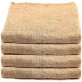 thumbnail image 1 of Paquete de 4 bolsas de arpillera de 40 x 24 pulgadas, sacos de arpillera grandes de grado alimenticio para jardinería, bolsas de cultivo de plantas, bolsas de carreras de sacos de patatas para ju, 1 of 5