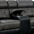 thumbnail image 3 of Sof 81 Inch Power Reclining Loveseat, Pull Tab Mechanism, USB Port, Gray, 3 of 5