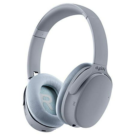 dyplay [2019 newest] Active Noise Cancelling Headphone over ear wired and wireless bluetooth headphone w/mic, Stylish Look