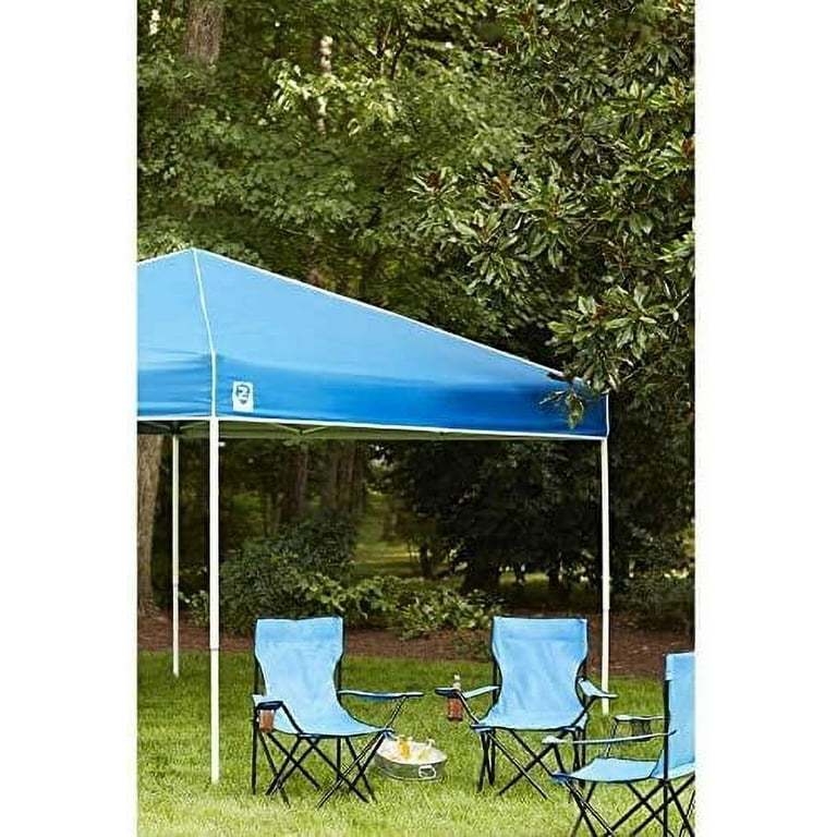 Z-Shade Easy Setup 12x12ft White Steel Pop-Up Canopy with