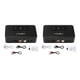 thumbnail image 2 of Injueey Receptor Receptor de audio estéreo inalámbrico para automóvil 3 .5 mm a 2 RCA Adaptador de audio Bluetooth -compatible para Negro 2Conjunto, 2 of 6