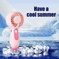 thumbnail image 4 of ChicYu USB Rechargeable Handheld Desktop Fan Detachable Base Three Speed Portable Mini Cool Device Summer Travel Office Desktop Fan, 4 of 5