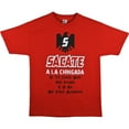 thumbnail image 6 of ShirtBANC Mens Sacate A La Chingada Shirt Beer Embrace The Mexican Attitude Tee, 6 of 8