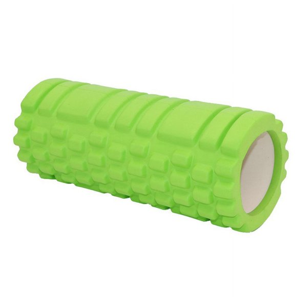 33cm Eva Yoga Column Hollow Foam Shaft Balance Stick Pilates Yoga Pillar green