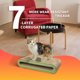 thumbnail image 5 of Rascador para Gatos con Cama Pawise 45x20x9 cm de Cartón Reversible, 5 of 7