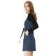thumbnail image 3 of Vestido de Peto Allegra K Mezclilla General Con Tirantes Ajustables Azul Oscuro S, 3 of 6