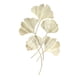 thumbnail image 2 of Escultura De Pared De Metal, Hojas De Ginkgo Para Colgar En La Pared, Resistente Al Desgaste Simulado Para Sala De Estar Para Oficina, 2 of 7