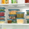 thumbnail image 3 of Rubbermaid Flex & Seal Clear Food Storage Container with Airtight Lids, 36 Piece Set, 3 of 7