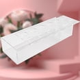 thumbnail image 4 of Caja de regalo rosa de moda elegante creativa de jarrones florales transparentes de acrílico para fiesta de boda JShteea Libre de BPA, 4 of 7