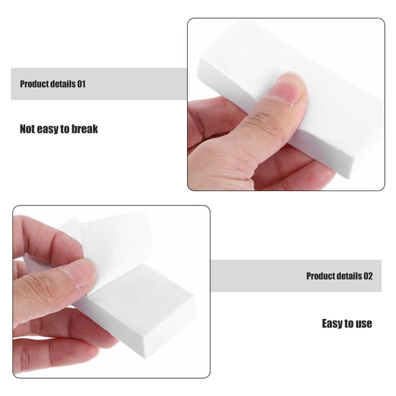 GAXIRE 20Pcs Multifunctional White Headboard Wall Protectors for Bed and Couch