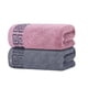 thumbnail image 1 of 2pc Toallas Algodon 100% Toalla Baño 70*140cm Gris + Rosa, 1 of 3