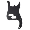 thumbnail image 3 of Golpeador de bajo negro de una sola capa con 11 agujeros, placa de rasguño, protector de selección Compatible con 4 cuerdas americanas/mexicanas, 3 of 5