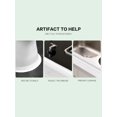 thumbnail image 3 of 1roll PVC Sealing Strip, Minimalist White Sealant Tape For Bathroom, Kitchen, 3 of 4