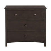 Oxford Baby Universal 3-Drawer Dresser, Espresso