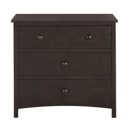 Oxford Baby Universal 3-Drawer Dresser, Espresso