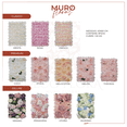 thumbnail image 5 of Panel Decorativo/ Paneles de flores artificiales/ Flor artificial de seda/3 Gamas , Clasicas, Premium y Deluxe/ Cajas con 8 piezas/ UVA PANEL DECORATIVO UVA, 5 of 5