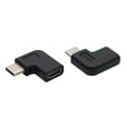 thumbnail image 4 of Type C Male to Female Converter Adapter 90 Degree L Shape USB 3.1 2Pcs, 4 of 8