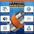 thumbnail image 2 of Airless Basketball Set - 2PCS Size  & 3 for Quiet Dribbling, Family Games & Indoor Training, 2 of 6