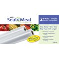 thumbnail image 1 of Sacs pour scelleuse sous vide Seal-A-Meal, rouleaux pour la conservation hermétique et sous vide des aliments, 8 po x 10 pi, 2 unités, 1 of 3