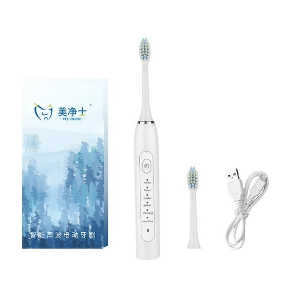 Cepillo de dientes eléctrico HUOGUO USB recargable a prueba de agua