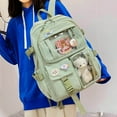 thumbnail image 2 of Weebloom Large School Backpack For Kids Boys Girls Cute Bookbag Elementary Middle School Green, 2 of 3